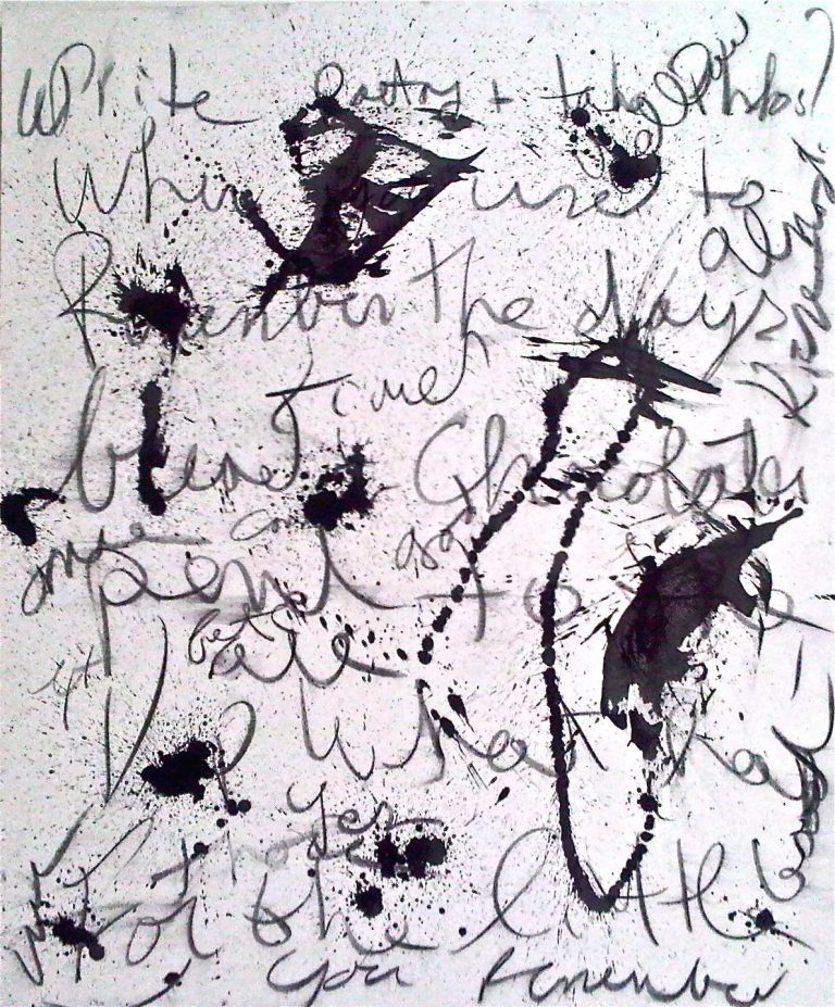 Dop Note, 72" x 60" (2007)