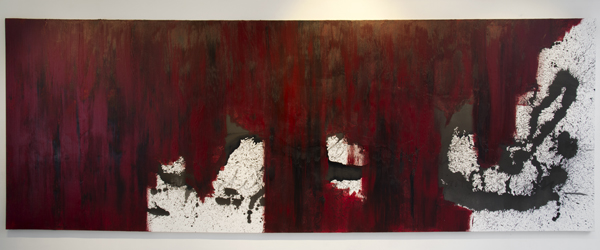 Red, 220" x 78" (2012)
